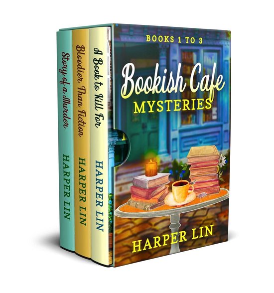 A Bookish Cafe Mystery - Bookish Café Mysteries: Books 1-3