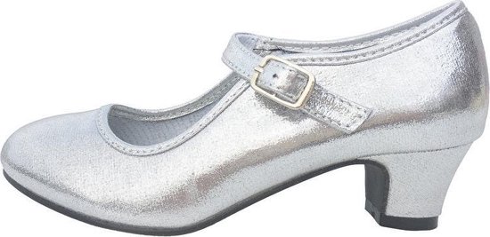 Elsa zilver glossy /Spaanse Prinsessen schoenen-maat 37 (binnenmaat 23,5 cm)... bol.com