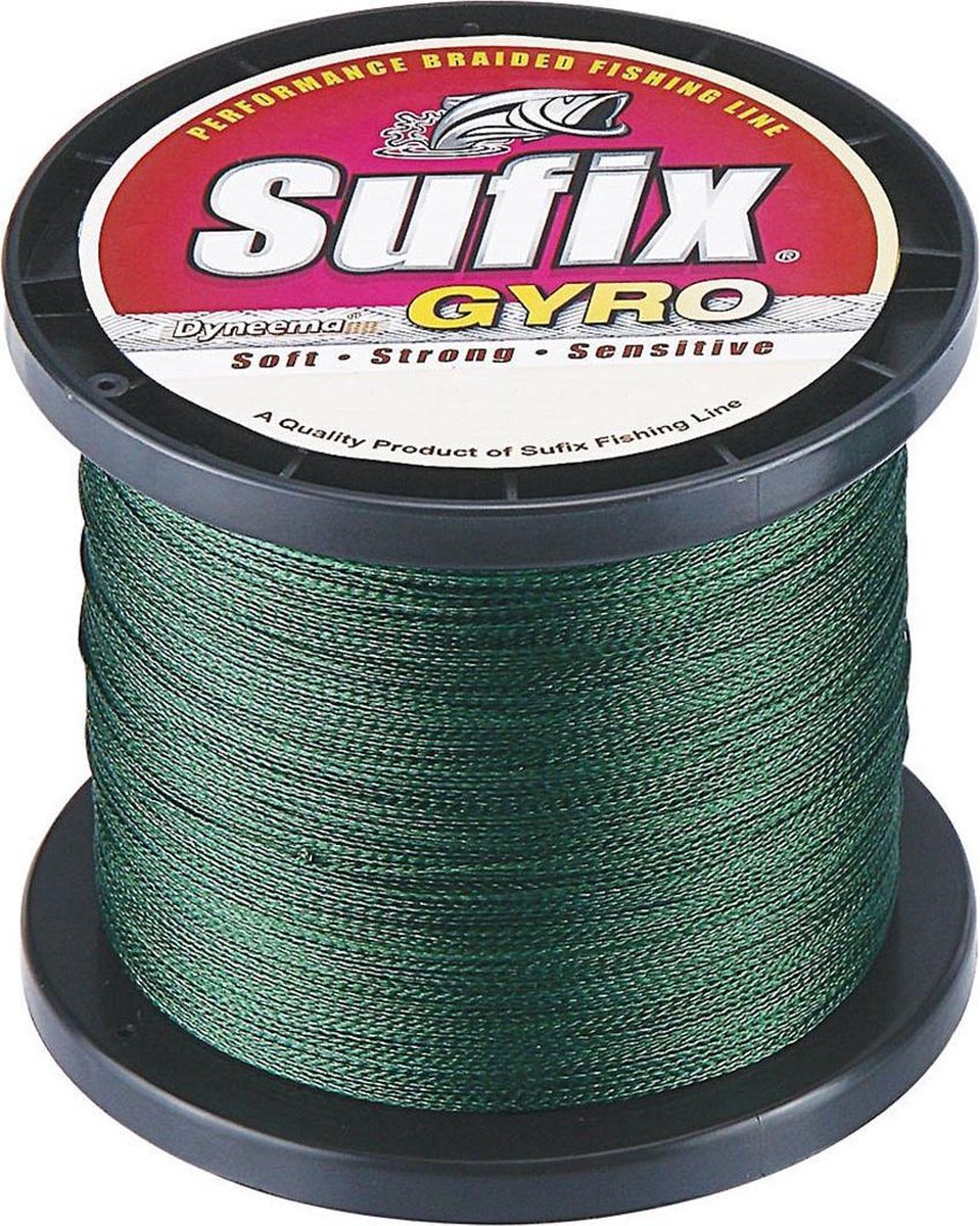 Sufix Gyro Braid, Green, 0.14mm, 8.0kg, 3500m