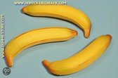 Bananen, large, 3 stuks - 35x190 mm - Fruitdummy