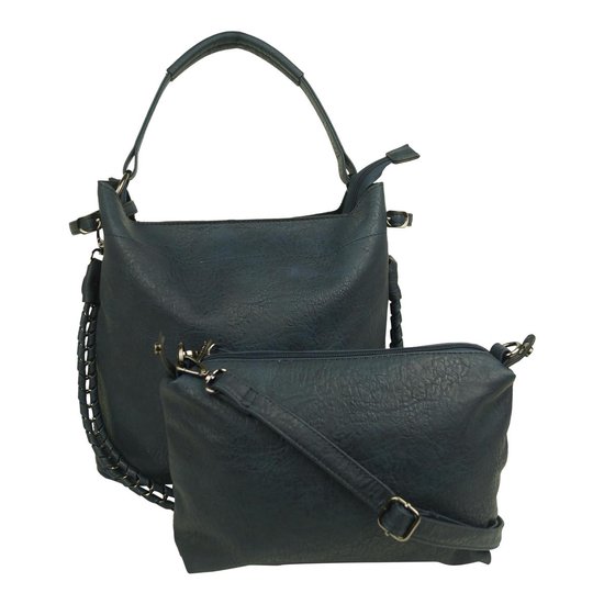 Sac main Eleganci bleu bol