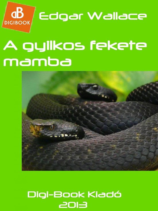 A gyilkos fekete mamba - cover