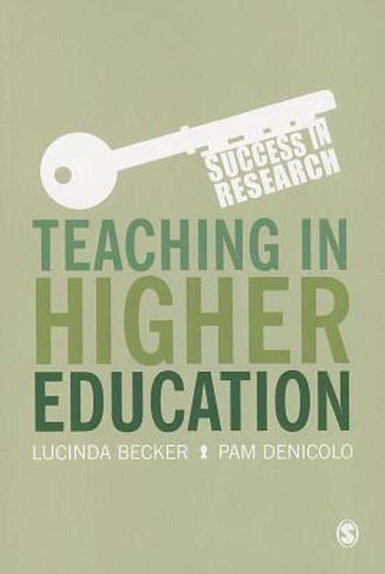 Teaching in Higher Education - cover