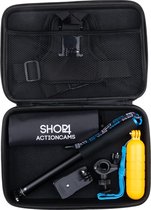 Shop4 - Actioncam Accessoire Set Groot met Opbergtas / Actioncam Accessoires Kit