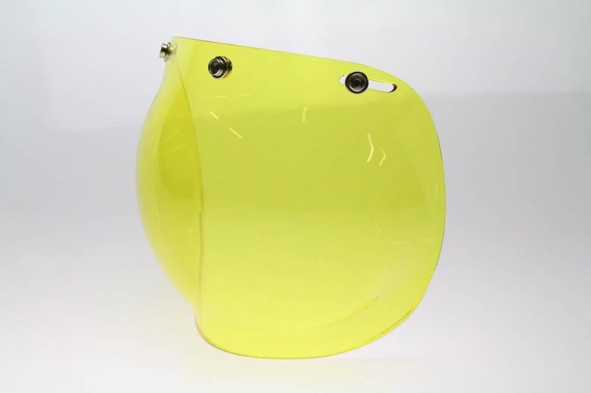 Bubble vizier jethelm geel
