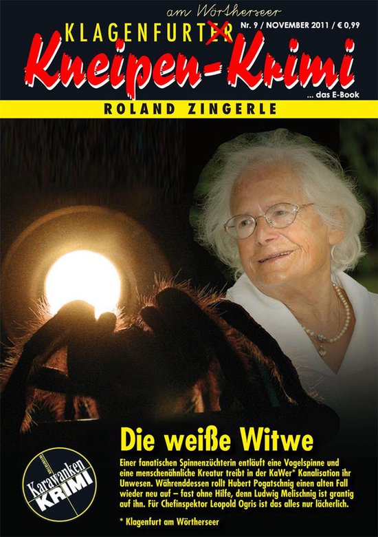 Klagenfurter Kneipen-Krimi 9 - Die weiße Witwe - cover