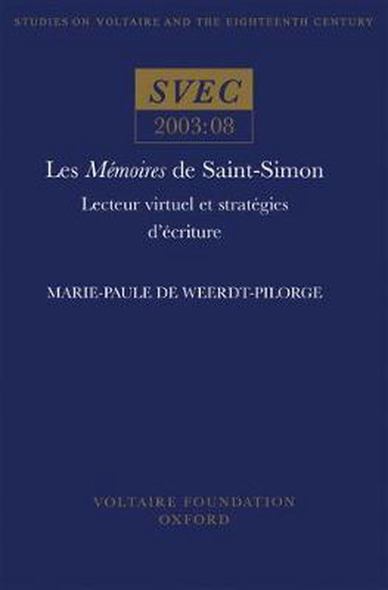 Les Memoires De SaintSimon 9780729408196 MariePaule de Boeken