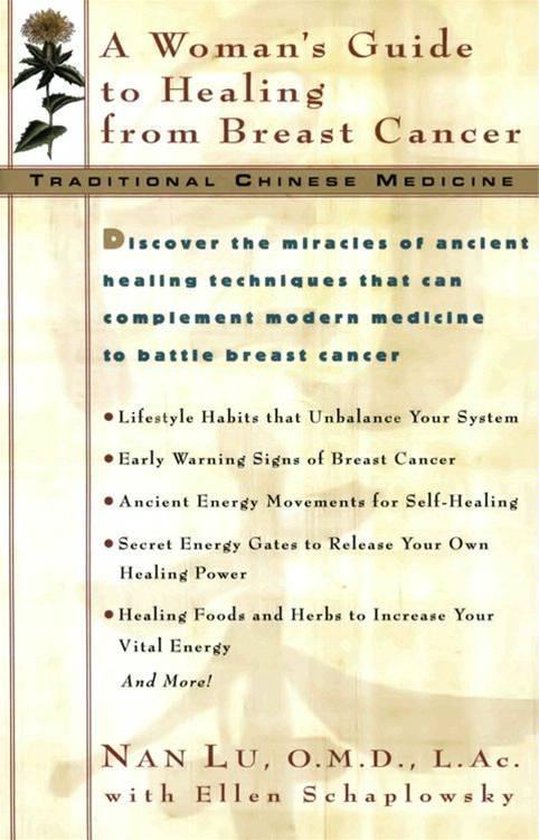 TCM: A Woman's Guide to Healing From Breast Cancer