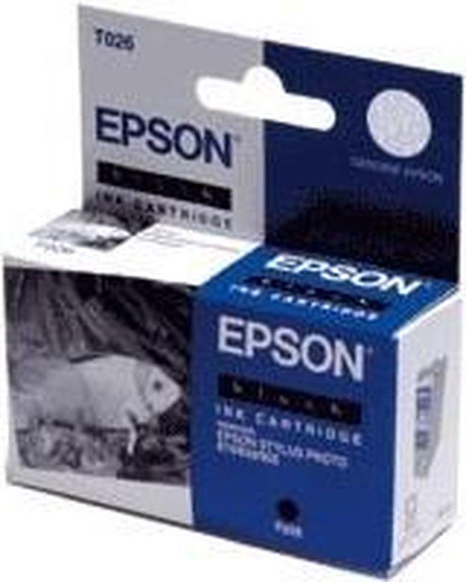 Epson inktpatroon Black T026