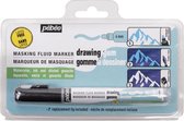Pebeo - Tekengum marker - 4mm  - latexvrij - transparant