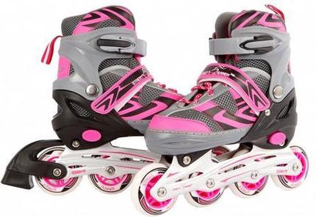 Skates Roze 29-32 - Skates Meisjes Verstelbaar - Adjustable inline skates