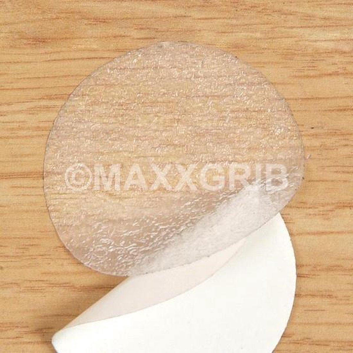 Antislip discs rond 40 mm 2 sets - 24 stuks DOORZICHTIG (totaal 48 stuks) - MaxxGrib