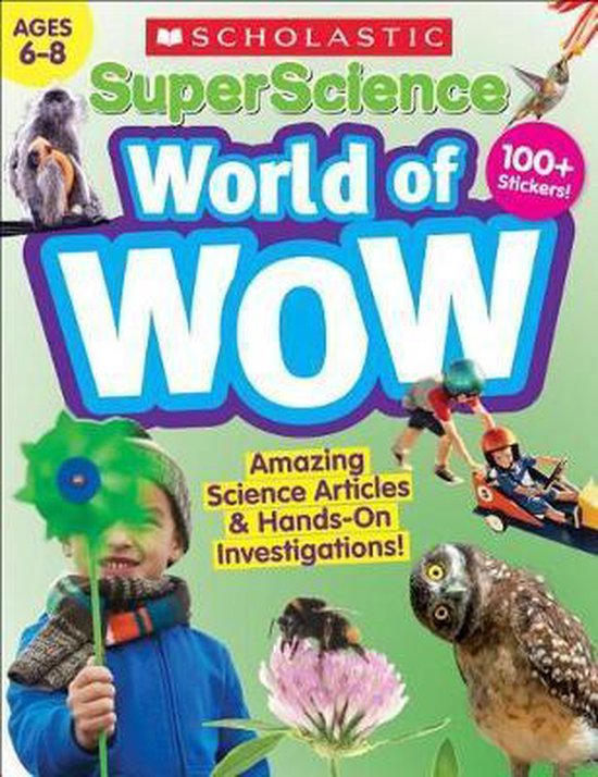 Superscience World of Wow (Ages 6-8) Workbook - cover