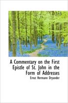 A Commentary on the First Epistle of St. John in the Form of Addresses