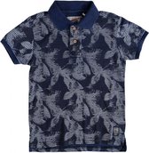 Petrol blauwe polo Maat - 92