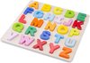 foto van New Classic Toys Houten Alfabet Puzzel - Hoofdletters