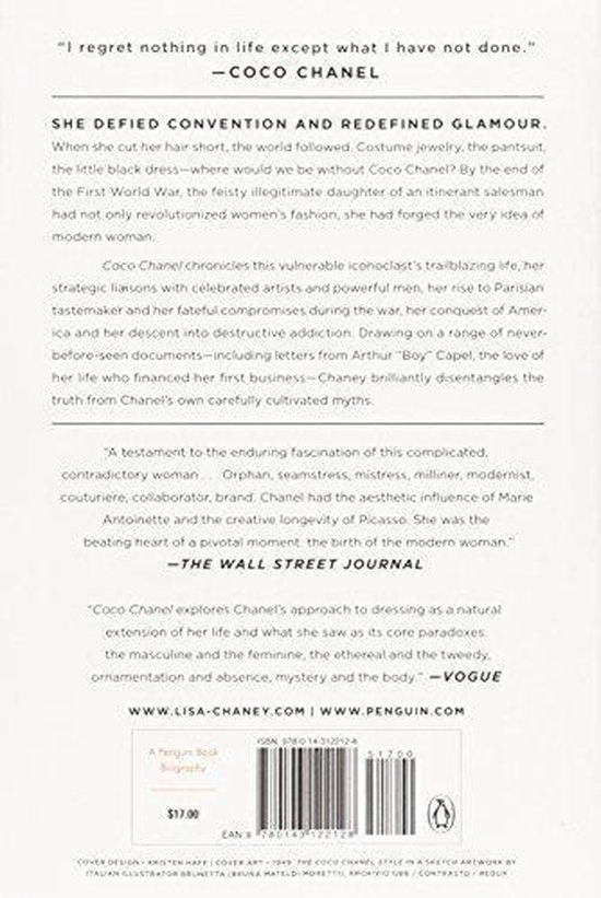 Coco Chanel, Lisa Chaney, 9780143122128, Boeken