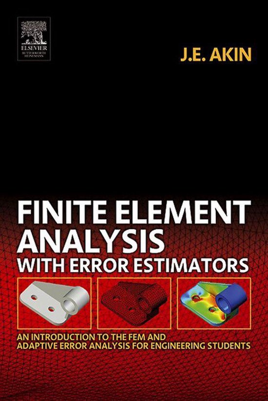 Finite Element Analysis with Error Estimators - cover