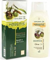 Harems shampoo met olijfolie verzorgingscomplex tegen cehemisch behandeld,droog,gekleurd en beschadigd haar