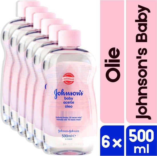 Beste Koop** Johnson's-babyolie 6-x 500ml - aanbieding-XXL-  voordeelverpakking | bol.com