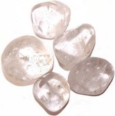 Trommelsteen - Bergkristal - 50 gram