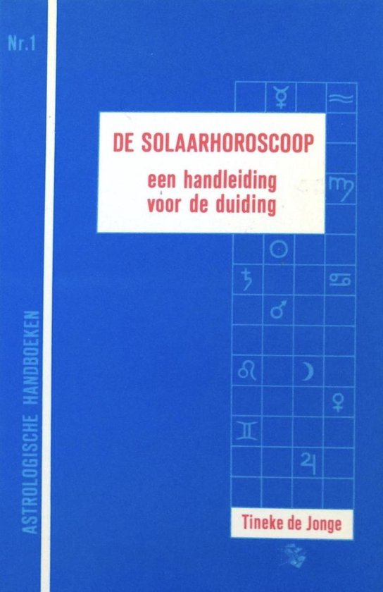 9789063781552 - Solaarhoroscoop, de