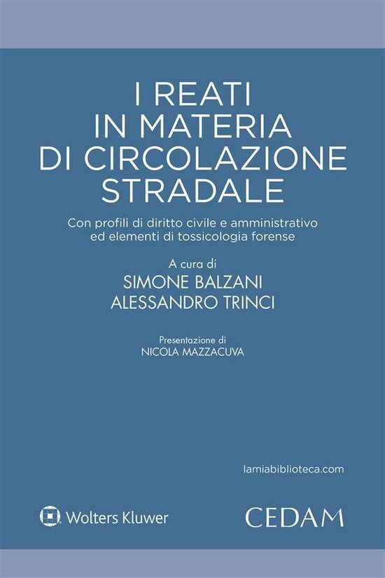 I reati in materia di circolazione stradale - cover