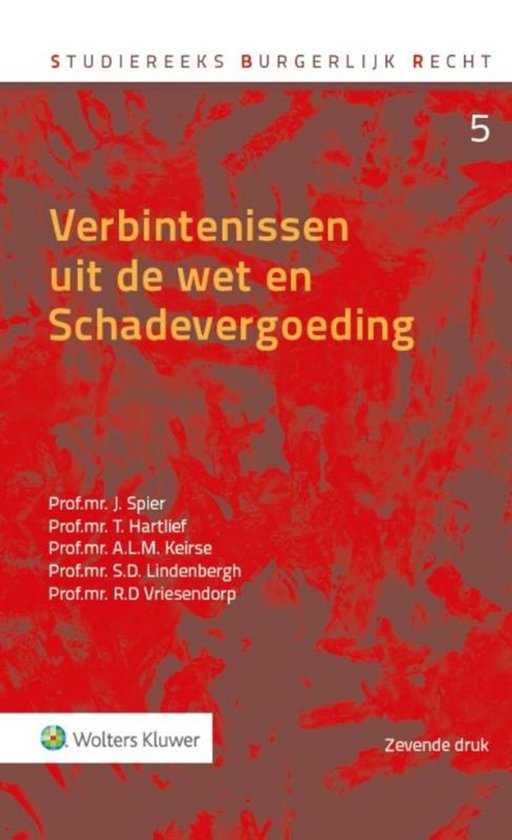 Verbintenissen uit de wet en Schadevergoeding - cover