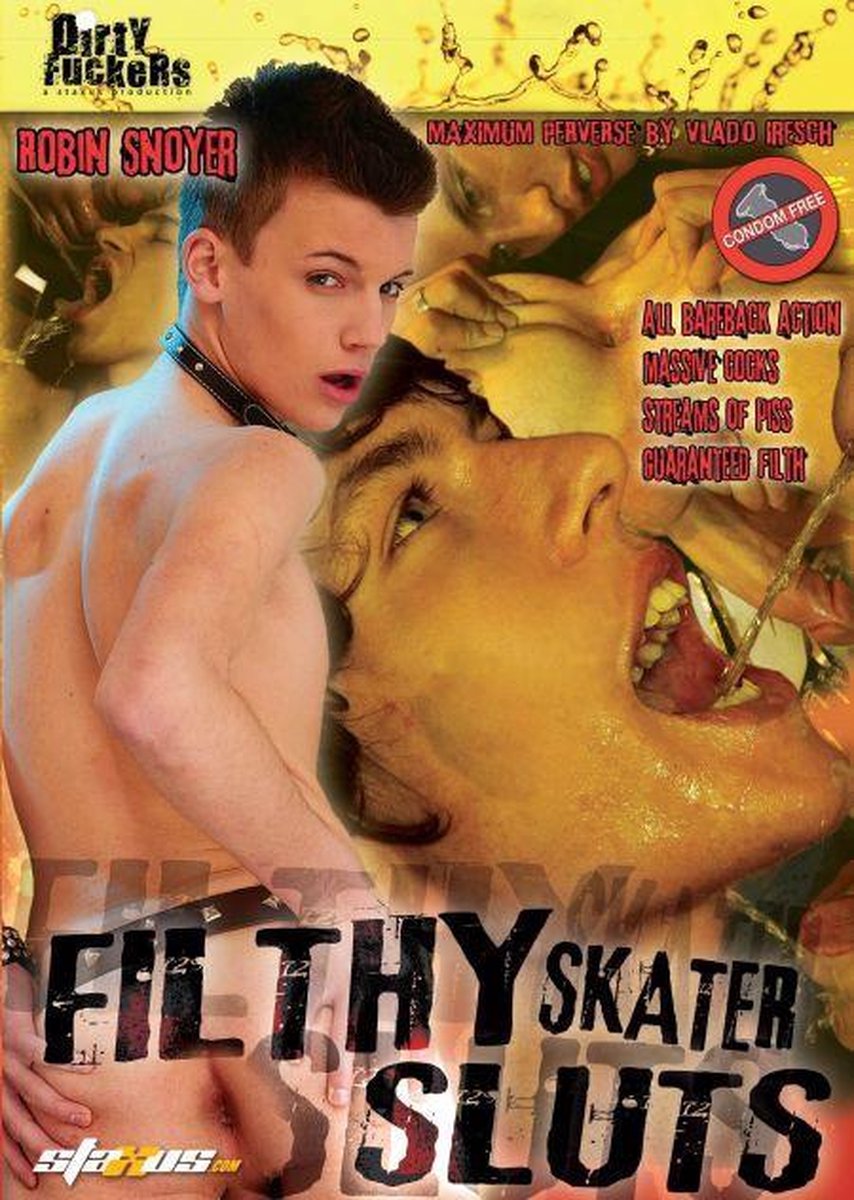 Filthy Skater Sluts DVD (Staxus)