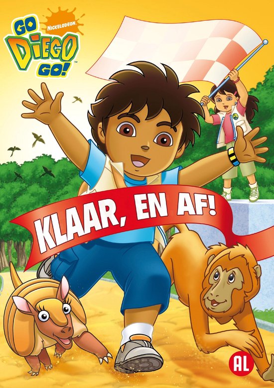Cover van de film 'Go Diego Go - Klaar En Af!'