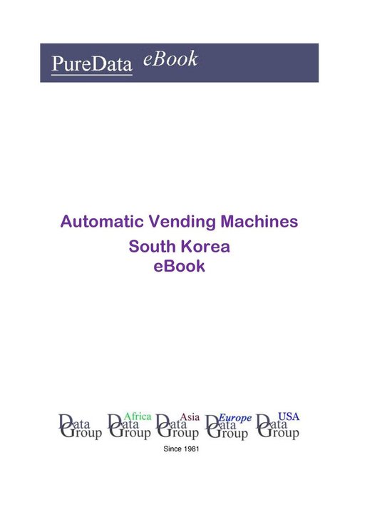 PureData eBook - Automatic Vending Machines in South Korea - cover