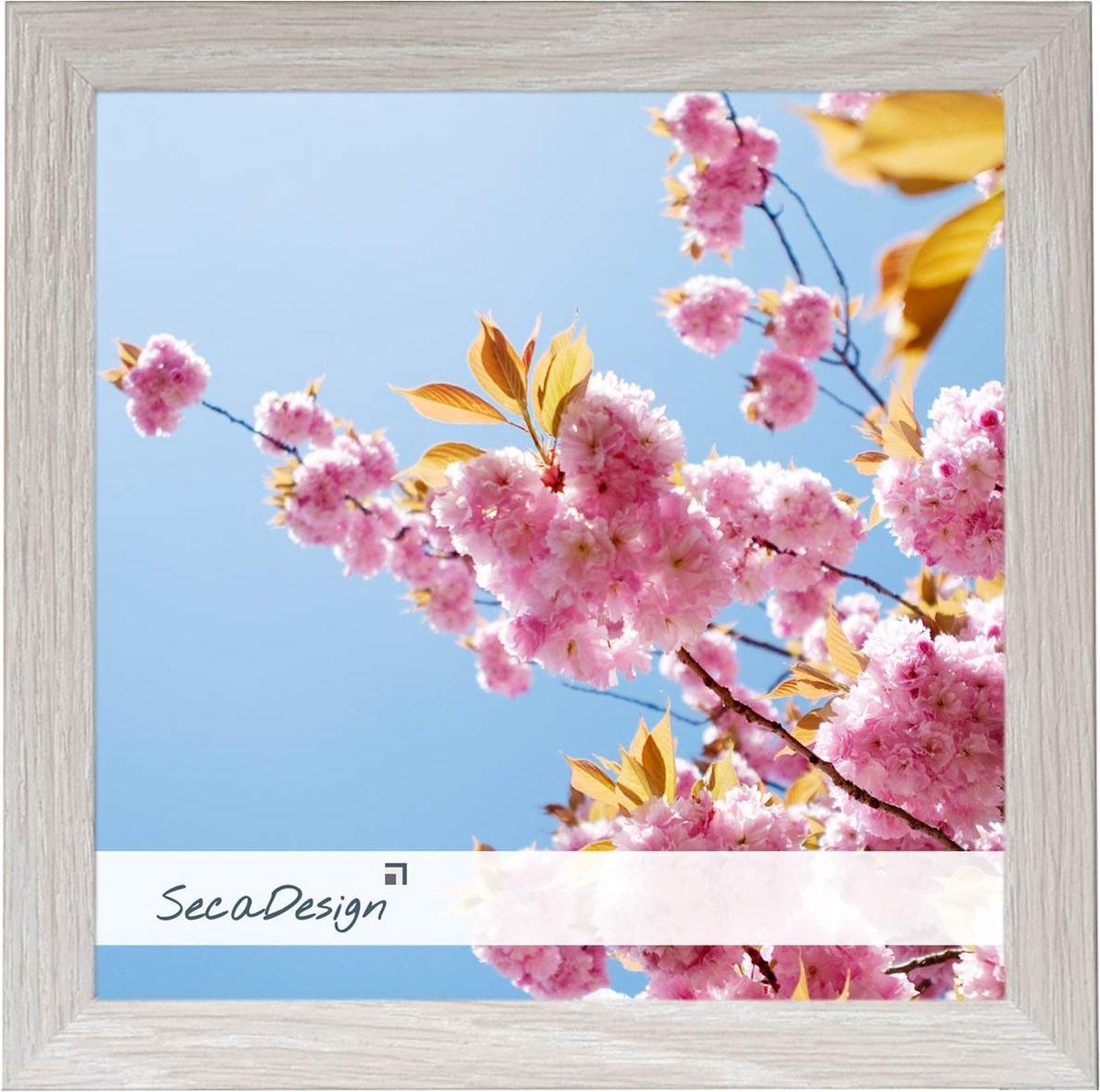 SecaDesign Anima Fotolijst Hout - Fotomaat 15x15 cm - Lichtgrijs