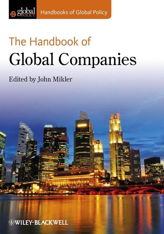 Handbooks of Global Policy - The Handbook of Global Companie ... - cover