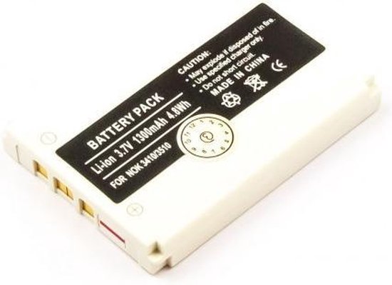 passen Onafhankelijk Pa Battery NOKIA 3410, 3510, Li-ion, 3,7V, 1300mAh, 4,8Wh | bol.com