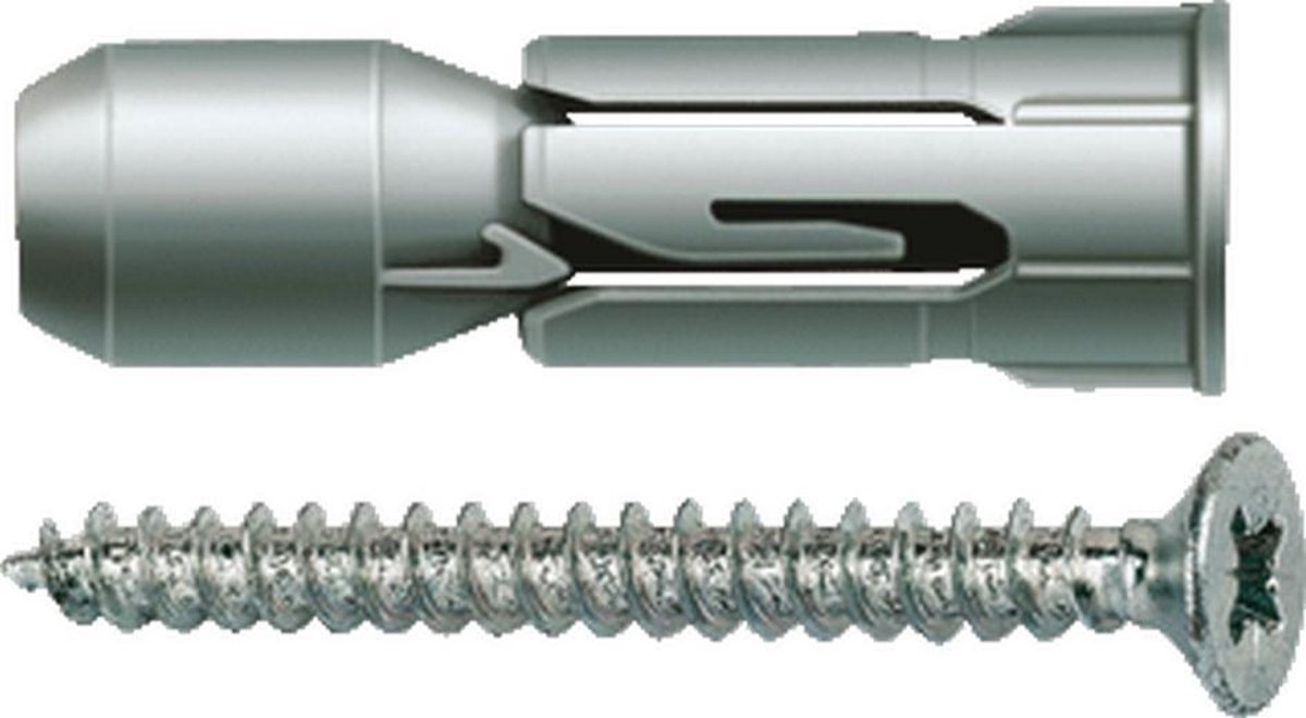 FIS univ plug, kunstst, le 27mm, boorgatdiameter 12mm
