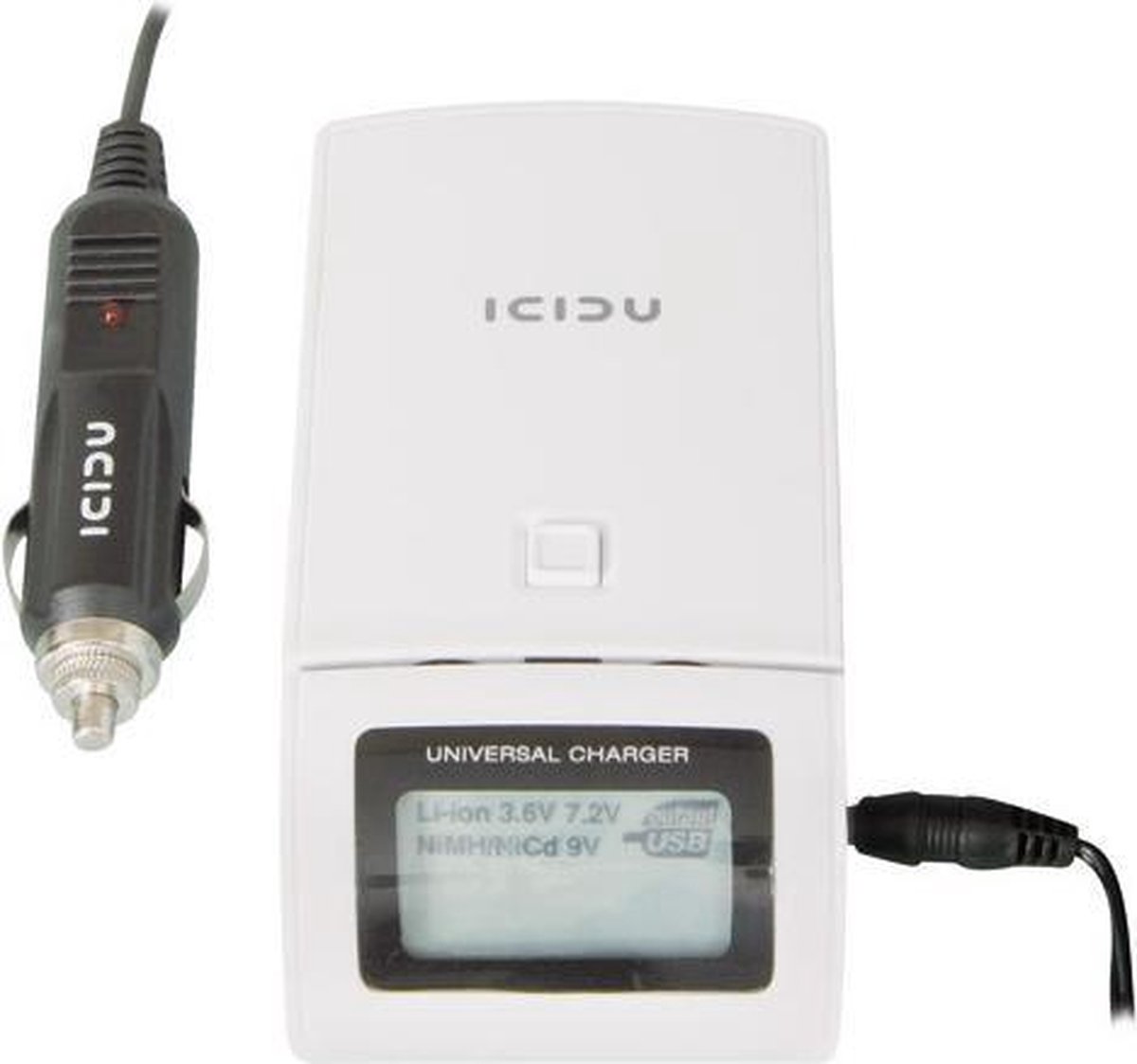 Goot desinfecteren vaak ICIDU - Oplaadbare Batterijen - Universal Battery Charger USB | bol.com
