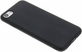 iPhone 7 / iPhone 8 zwart siliconen hoesje + Tempered glass screenprotector - Combo