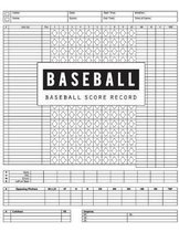 Baseball Score Record