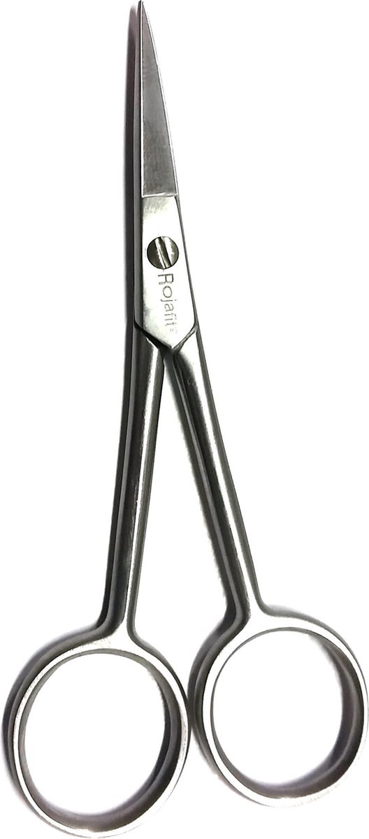 Rojafit Professioneel Precisie Baard & Snorrenschaartje - RVS - 10,5 cm.