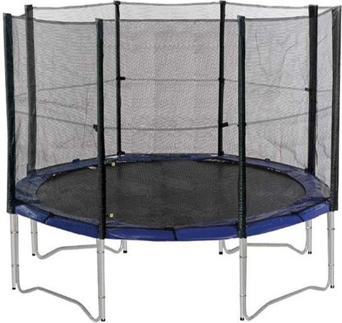 Universeel Veiligheidsnet voor trampolines 366 cm met 4 poten | bol.com