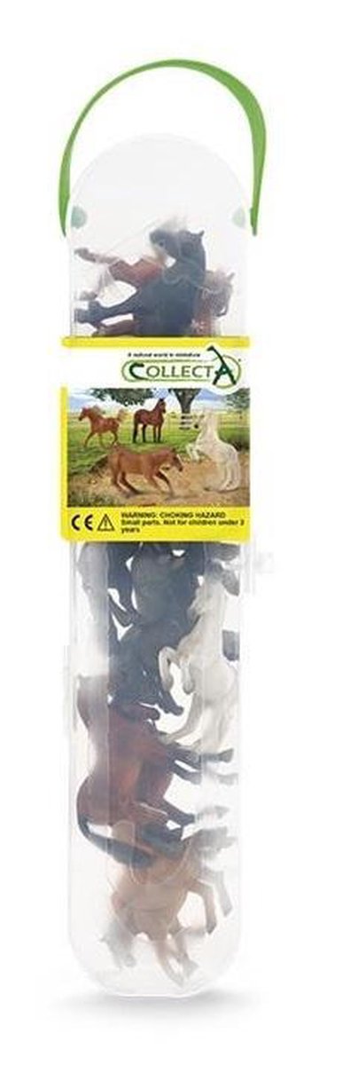 COLLECTA Figurine Mini Set - 12 Paarden - Paarden - Handgeschilderd - Miniatuur — cadeau in Spellen & Speelgoed - foto 6