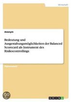 Bedeutung Und Ausgestaltungsmoglichkeiten Der Balanced Scorecard ALS Instrument Des Risikocontrollings