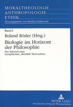 Biologie Im Horizont Der Philosophie