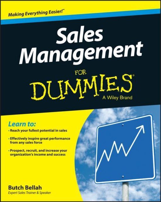 Sales Management For Dummies 9781119094227 Butch Bellah