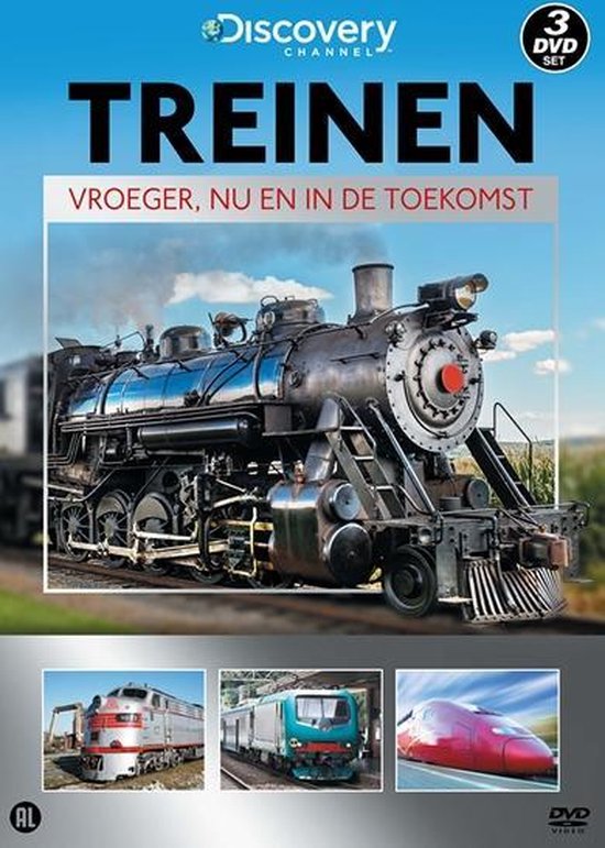 Cover van de film 'Treinen - Vroeger, Nu En In De Toekomst'