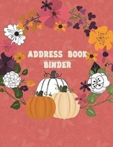 Address Book Binder