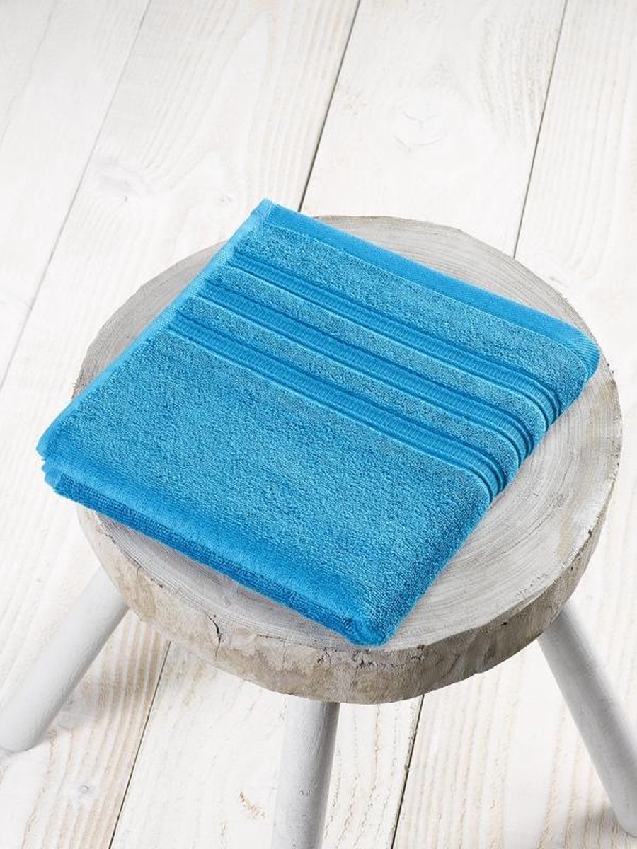 De Witte Lietaer Badhanddoek Dolce Badhanddoek - katoen/blauw