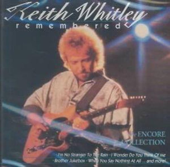 Keith Whitley Remembered..., Keith Whitley CD (album) Muziek bol