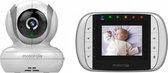 Motorola MBP33S videobabyfoon - geluid, beeld en temperatuur - terugspreekfunctie - nachtzicht - 5 slaapliedjes