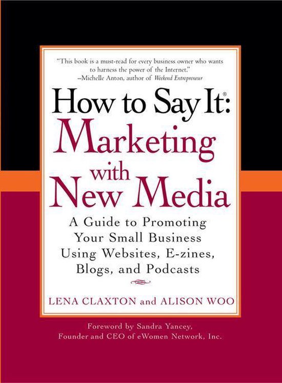 How to Say It: Marketing with New Media - cover